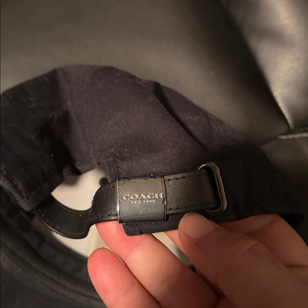 Classic coach Black Flag Patch Baseball Cap - image 3